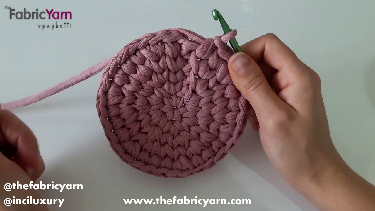 Penye iple sepet yapimi