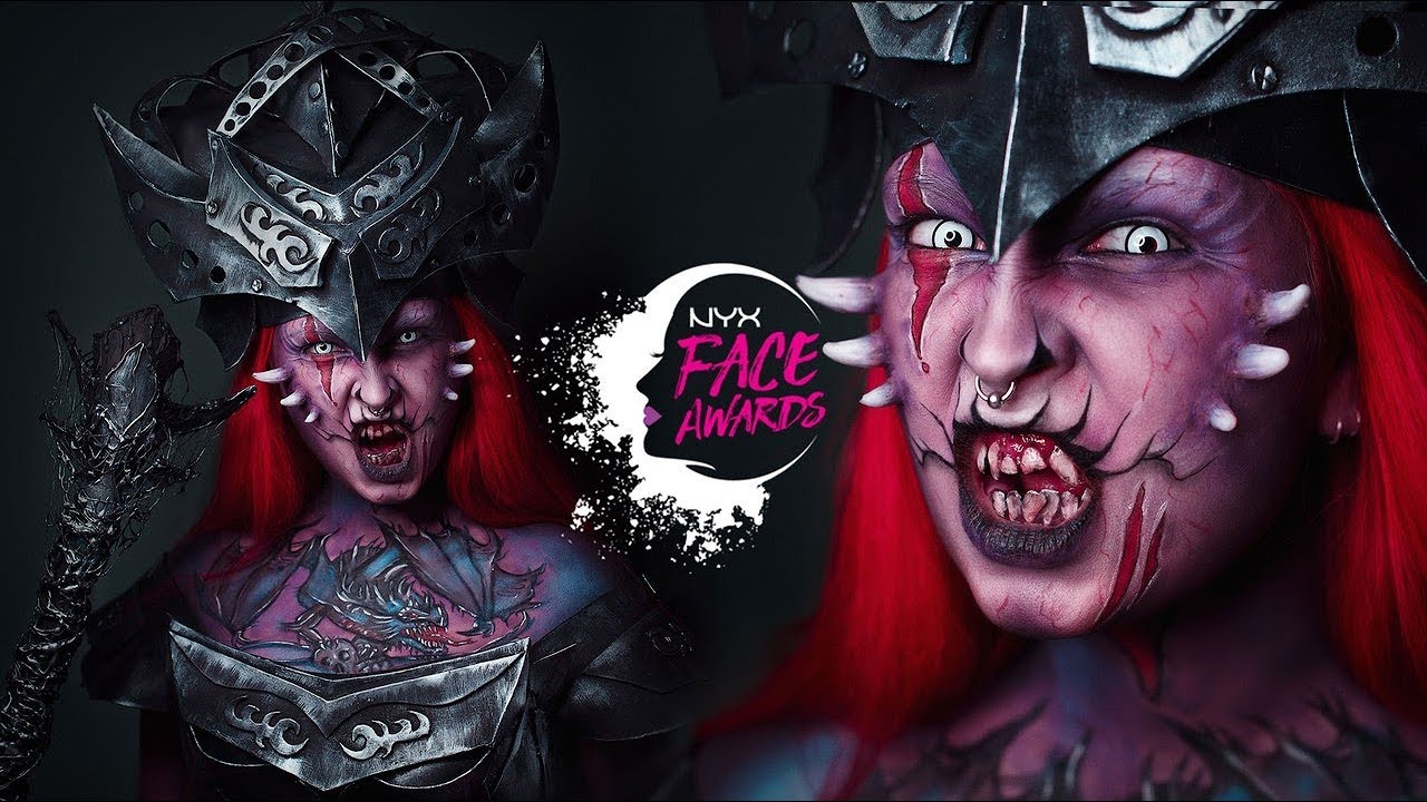 NYX FACE AWARDS RUSSIA 2018 • The Dragonslayer By Sofia Markova • 