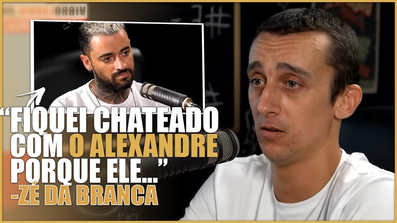 ZÉ DA BRANCA REVELA PORQUE SE CHATEOU COM ALEXANDRE SANTOS?! | CORTES PODROAST #31 - ZÉ DA BRANCA