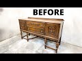 How to Refinish A Wooden Buffet for Beginners