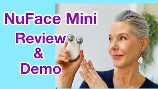 NuFace Mini TUTORIAL | 3 MONTH MICRO CURRANT ANTI-AGING UPDATE | Over 50 Beauty