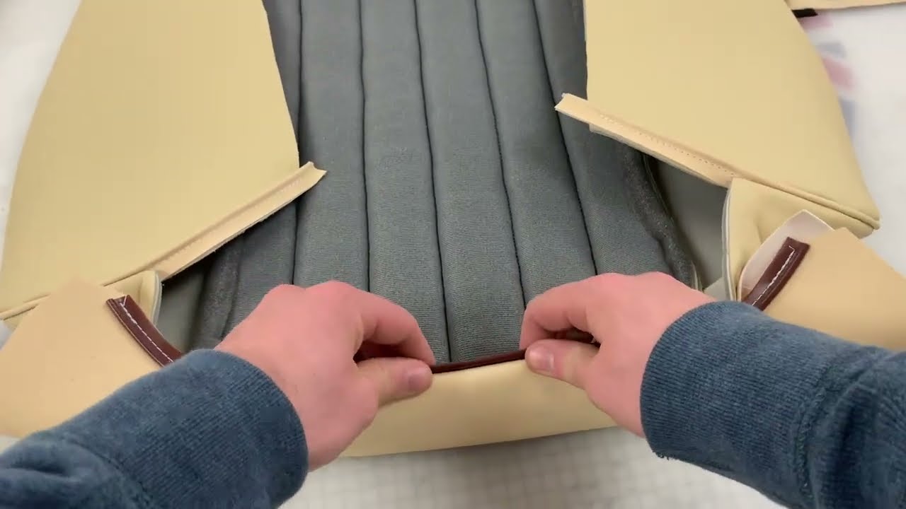 Jaguar XJ40 Front Seat Covers | Smooth Leather Upgrade | Talkin' Trim w/ J-Skin