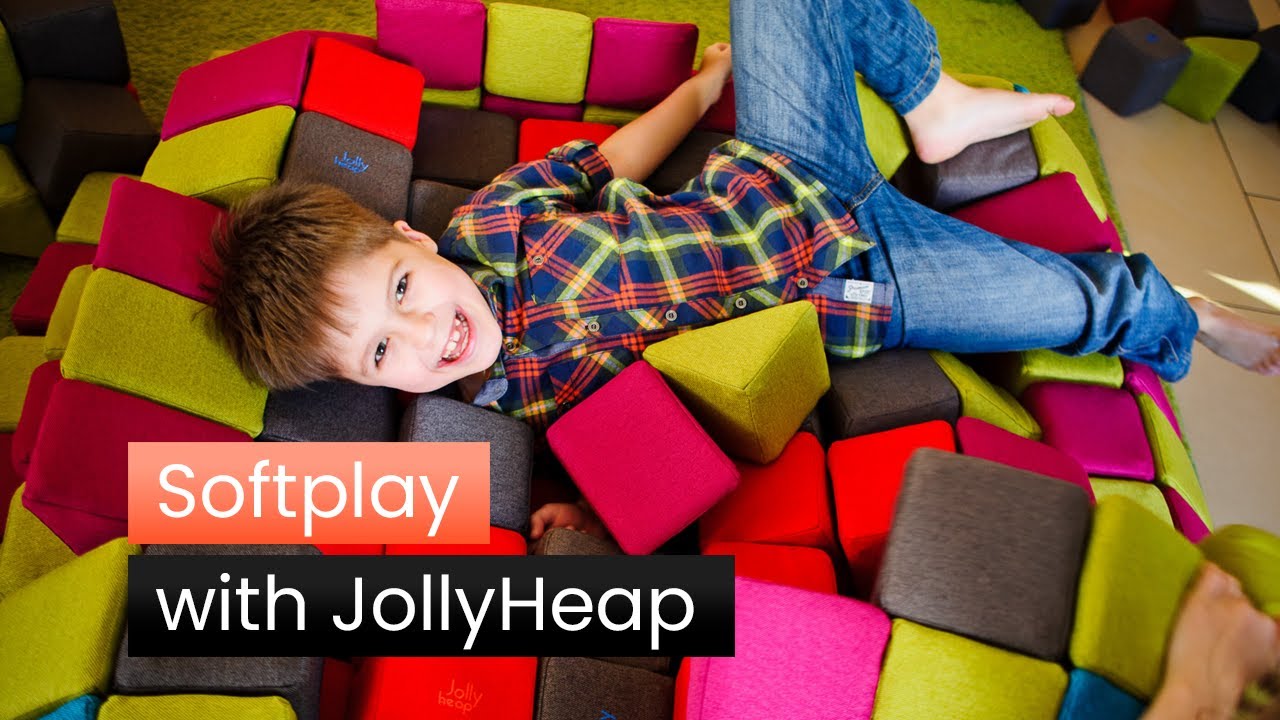 JollyHeap - Soft Magnetic Construction Toy