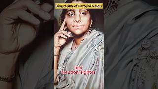 Biography of Sarojini Naidu | Birth | Life #sarojininaidu #biography #short