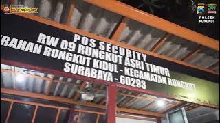 PAM LEBARAN 2022 POLSEK RUNGKUT POLRESTABES SURABAYA
