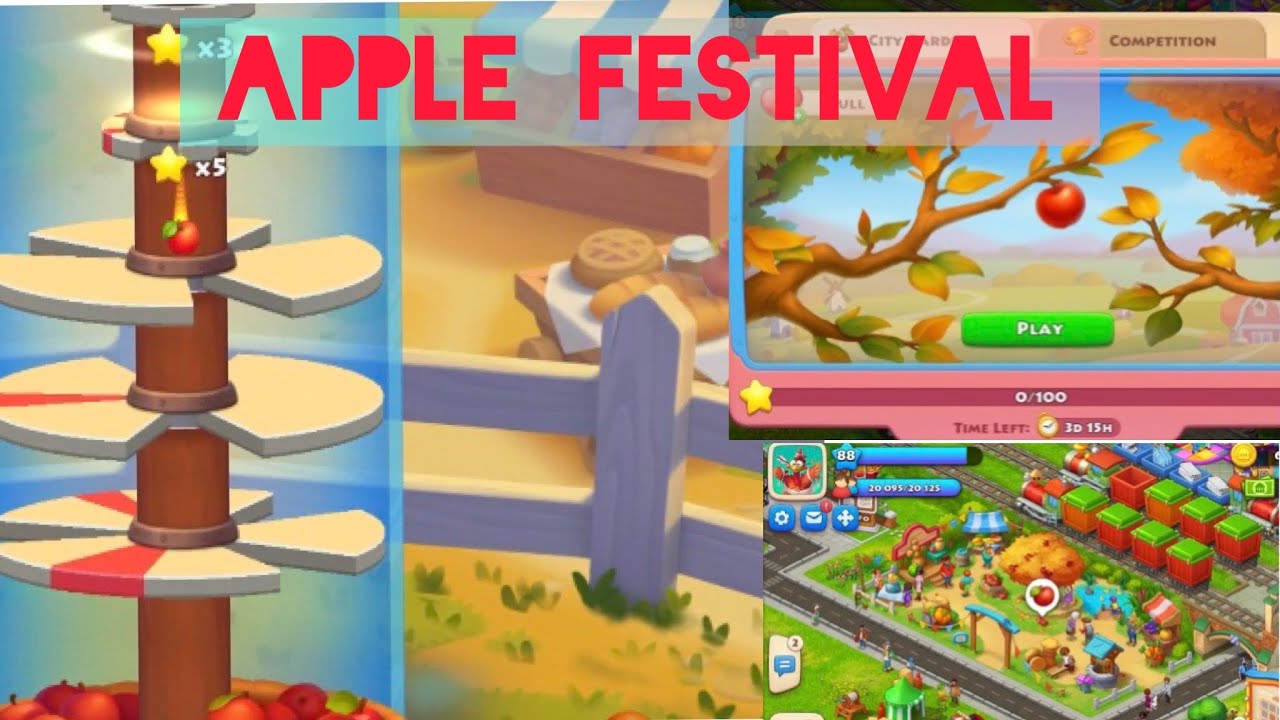 TOWNSHIP: Apple Festival Gameplay  🍎 || December