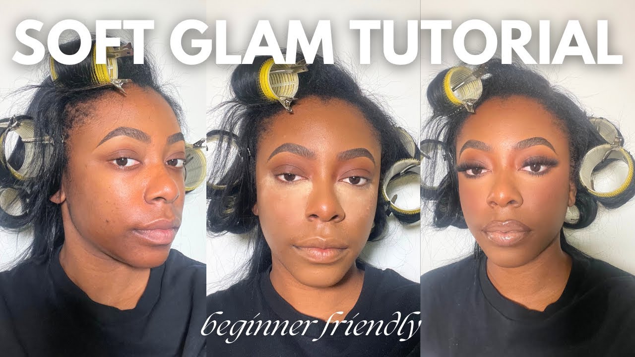 soft glam makeup tutorial | detailed + beginner friendly - YouTube