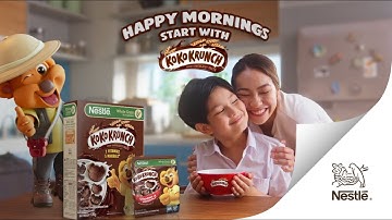 Happy mornings start with Koko Krunch!