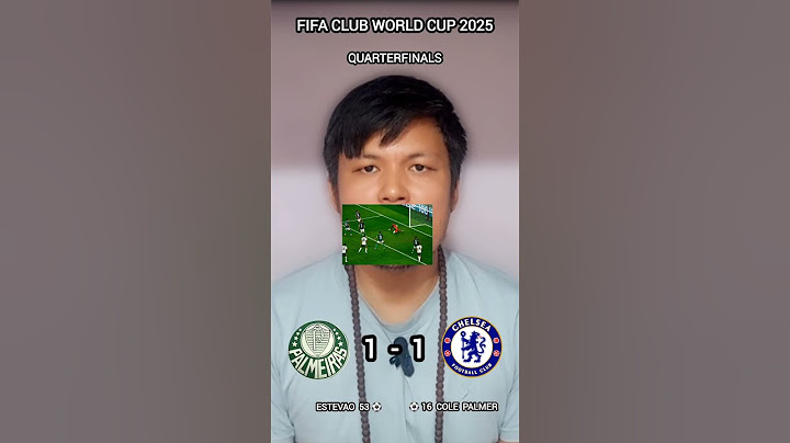 Quarterfinals || Palmeiras vs Chelsea || Fifa Club World Cup 2025