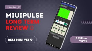 MIUI Pulse 12.5.7 With KangarooX Kernel |Long Term Review | Latest Video | With Download Link