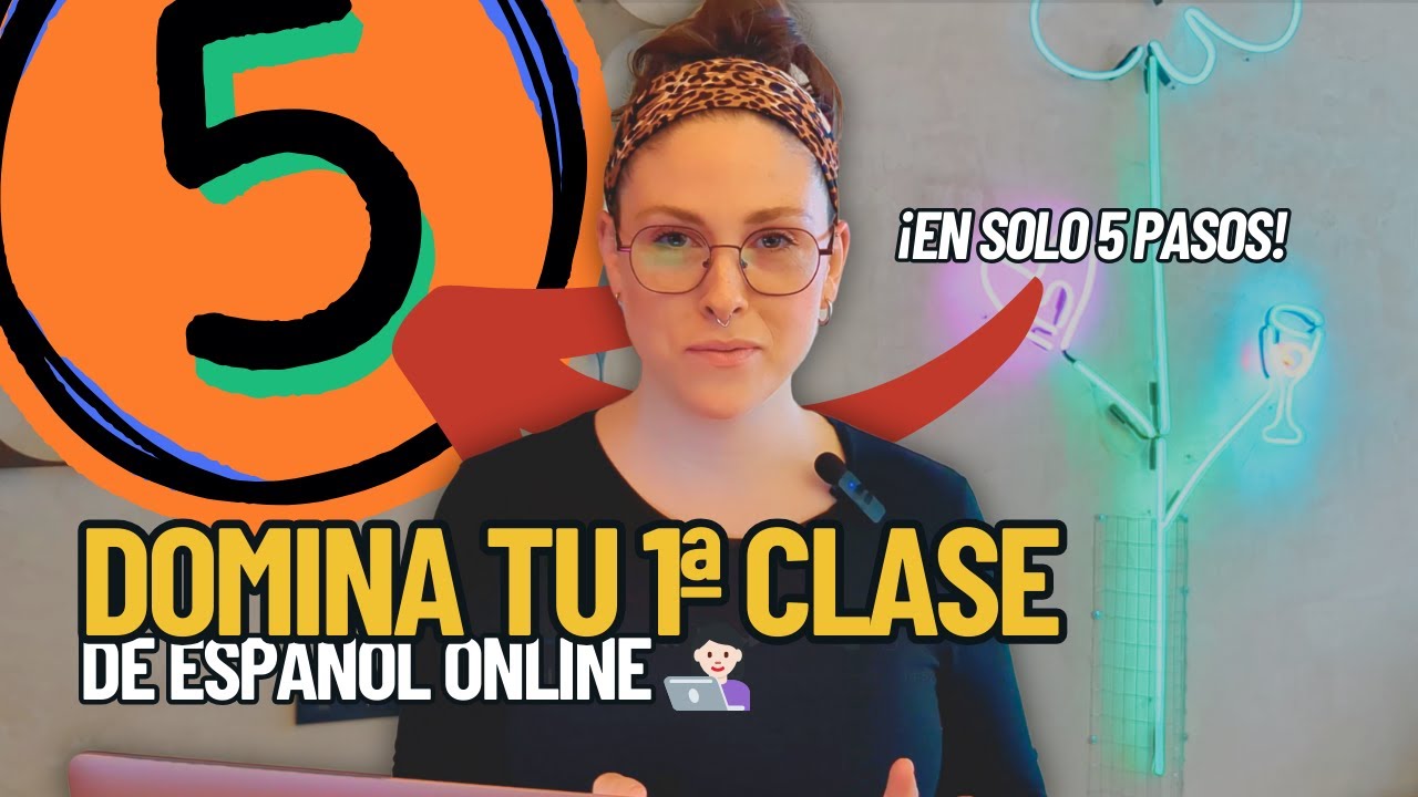 Cómo dar tu primera clase al ENSEÑAR ESPAÑOL ONLINE a alumnos extranjeros