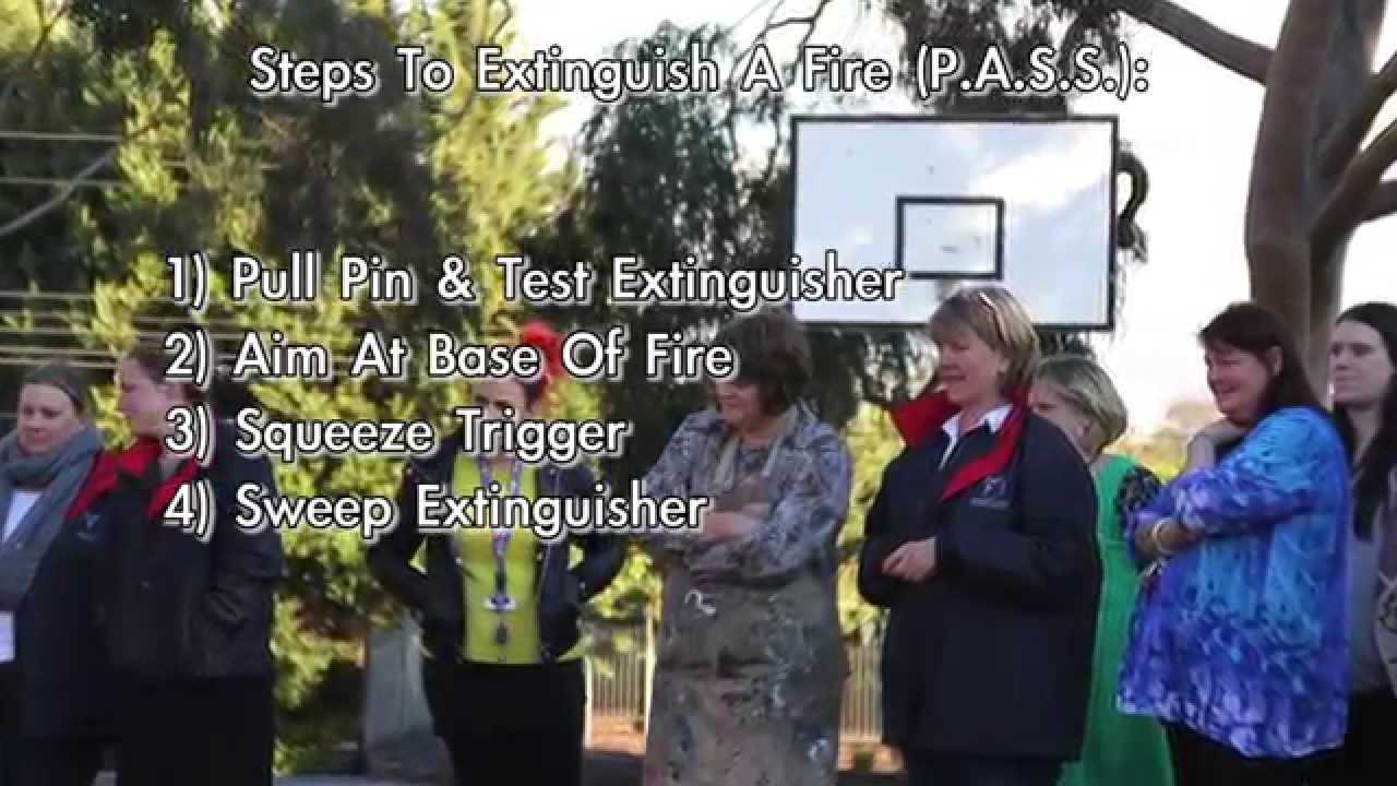Ringwood North Primary School Fire Extinguisher Training Video