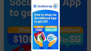 How to shop via SocialGood App to get SG! (Mar. 2025)