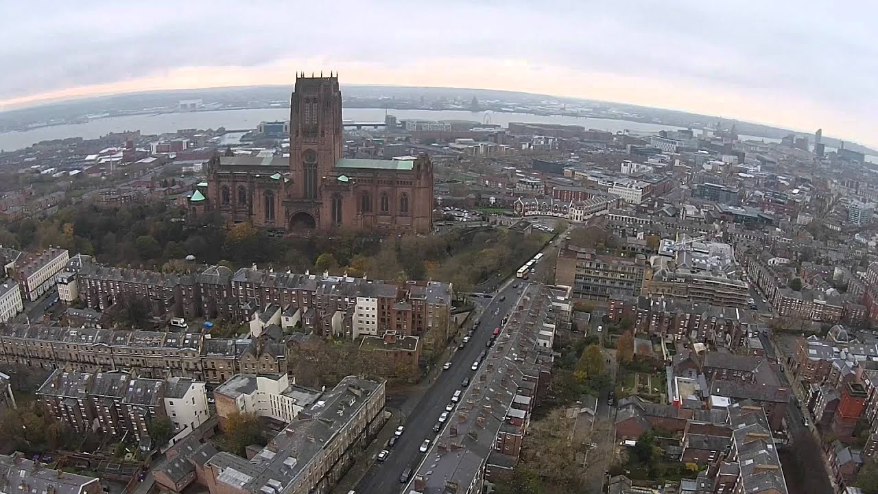 DJI Phantom - Liverpool City Drone Flight