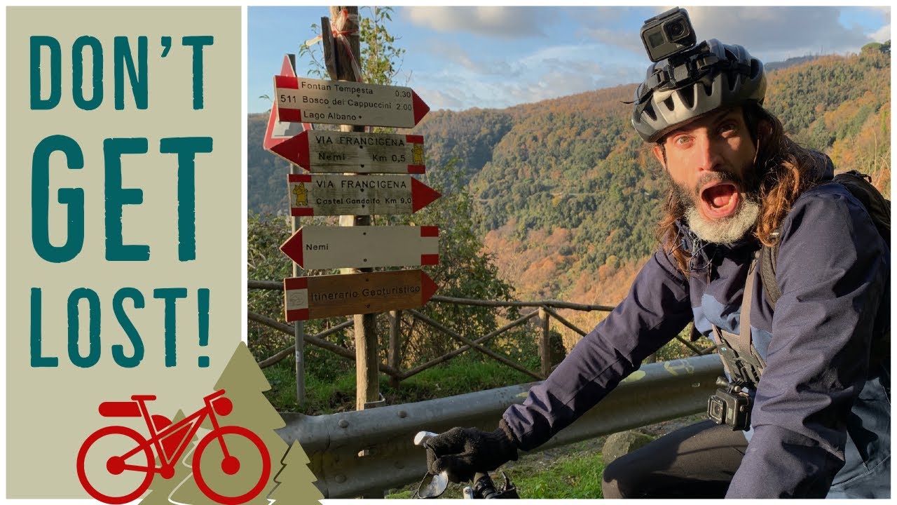 SOUTH VIA FRANCIGENA BY BIKE UPDATED | STAGE 1 | FROM ROME TO CORI -  Subtitles EN/PT/ES/DE/FR/NO/OL - YouTube