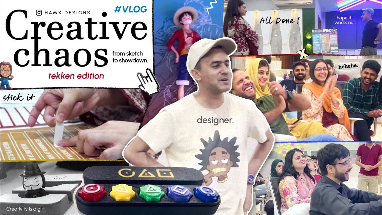 Design. Decor. Dominate. | Creative Vlog From Setup to Final Fight  |🎮🥊🔥