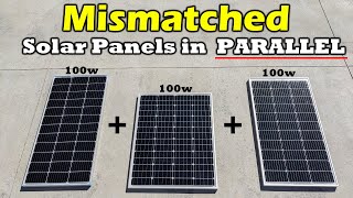 What Happens When You Connect Different Solar Panels In Parallel? Renogy  NewPowa  BougeRV