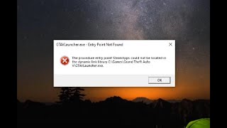 the procedure entry point steamapps could not be located in the dynamic link library|gta 5|