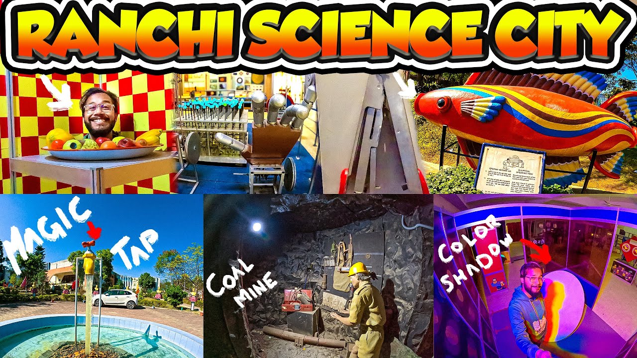 We visited The New SCIENCE CITY of Ranchi at Morabadi SCIENCE CENTRE