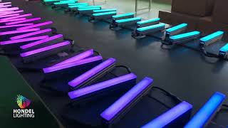 Custom Length DMX Pixel Linear Lights for a Facade Projects in Dubai 🇦🇪