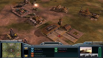 Zero Hour Defcon 2v2v2 Scuba MrX MG13 Kizaru Firestorm Gattuso Command and Conquer Generals