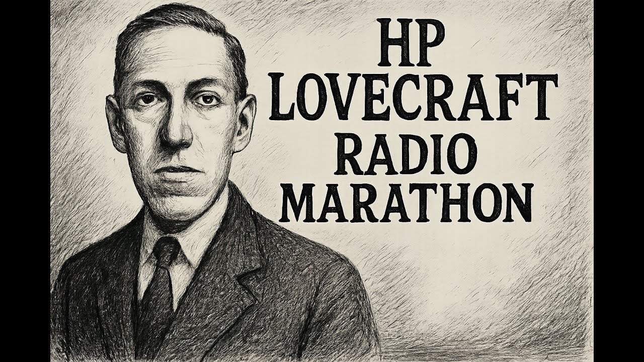HP Lovecraft Inspired Old Time Radio Marathon - Black Screen - 12 Hours - Cosmic Horror OTR Suspense