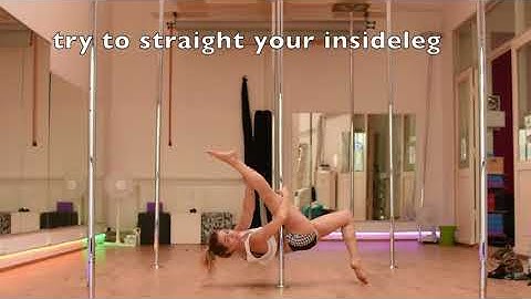 LEARN #Poledance #allegrasplit TUTORIAL INTERMEDIATE/ ADVANCED