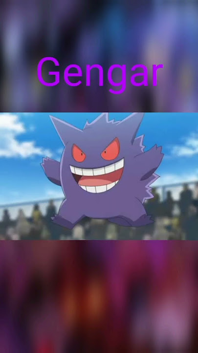 Evolution of gengar #shorts #pokemon