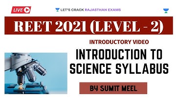 Introduction | REET Science | REET/RPSC/RAS 2020/2021 | Sumit Meel
