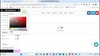 Create Custom Header & using Elementor in WordPress |