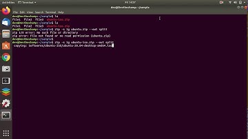 How to zip a file or folder in Linux