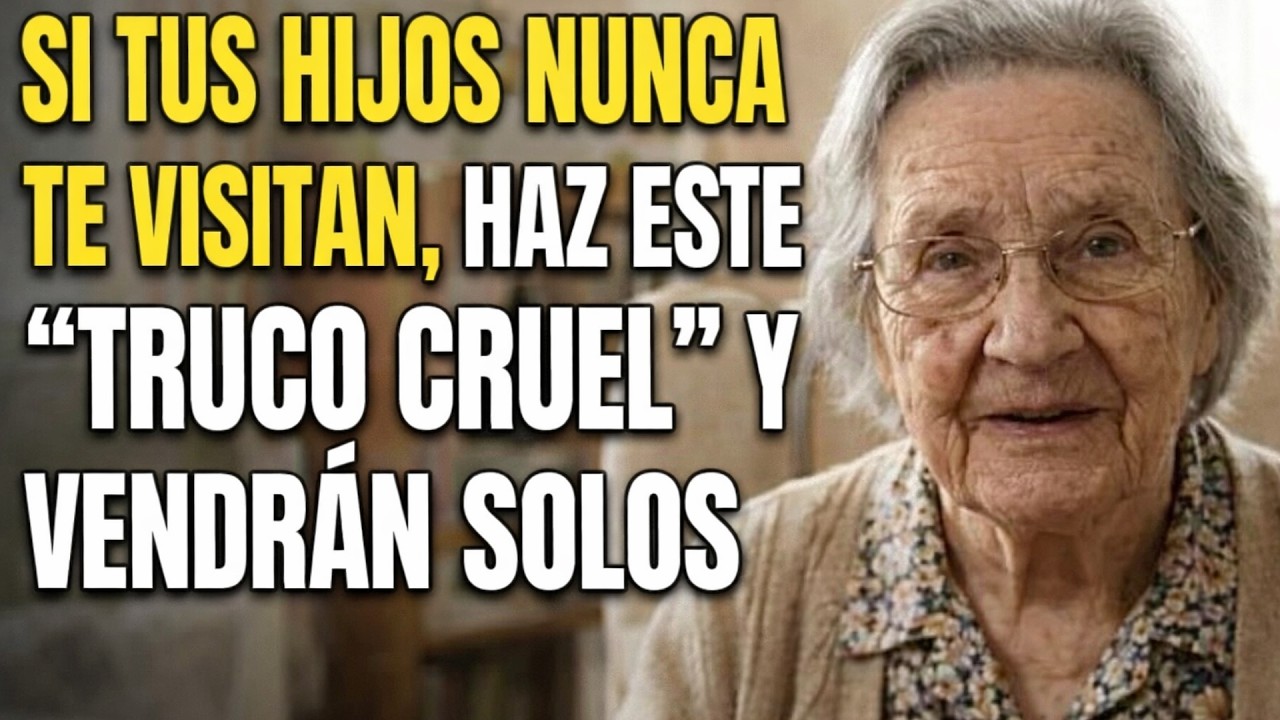 Si Tus Hijos Nunca Te Visitan, Deja De Llamarlos. Haz Este “Truco Cruel” Para Que Vengan Solos