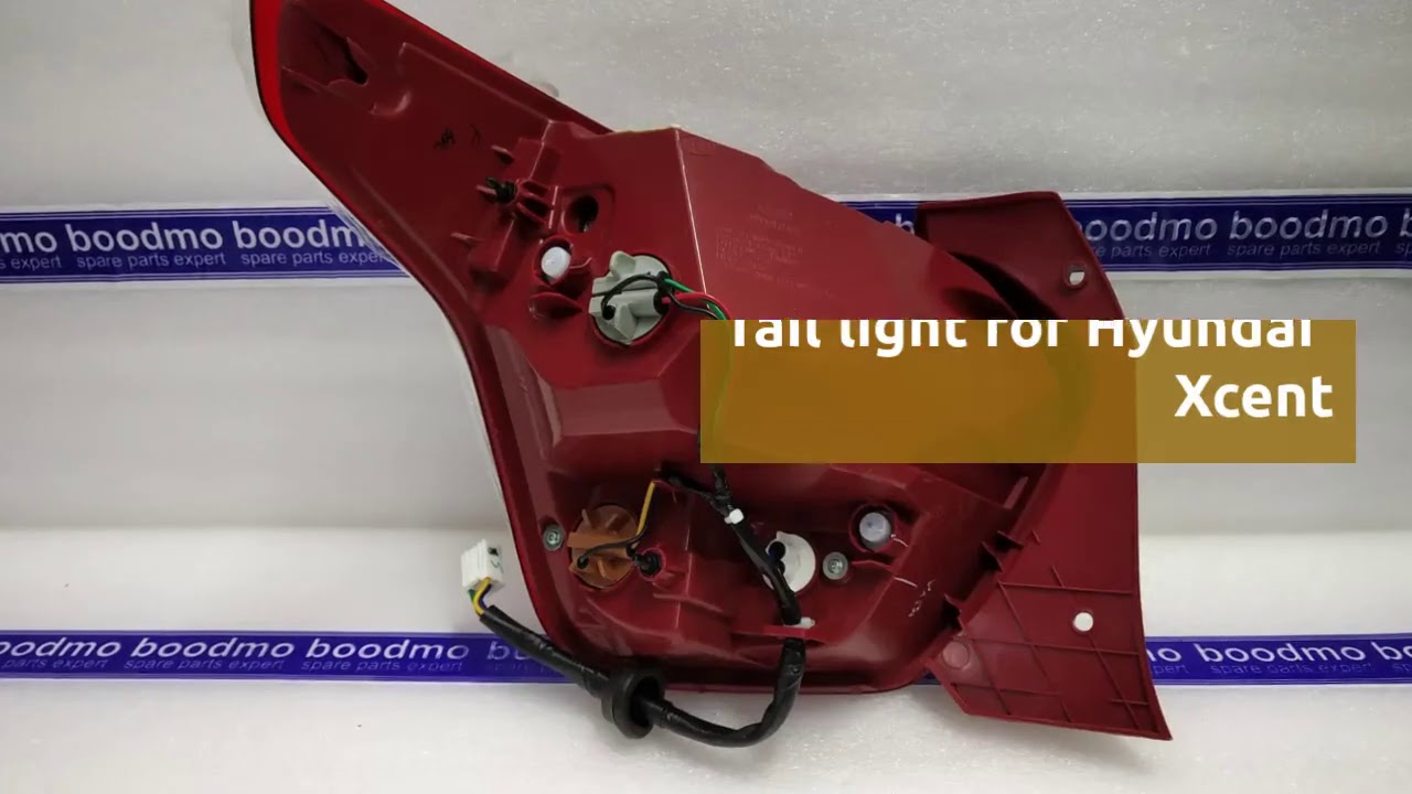 Tail light for Hyundai Xcent YouTube