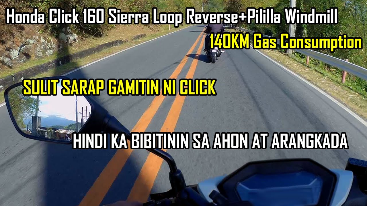 HONDA CLICK 160 SIERRA LOOP REVERSE