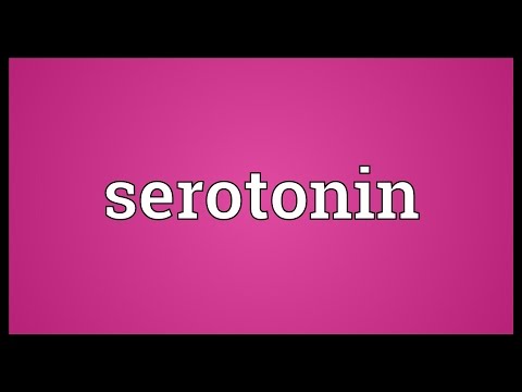 सेरोटोनिन अर्थ