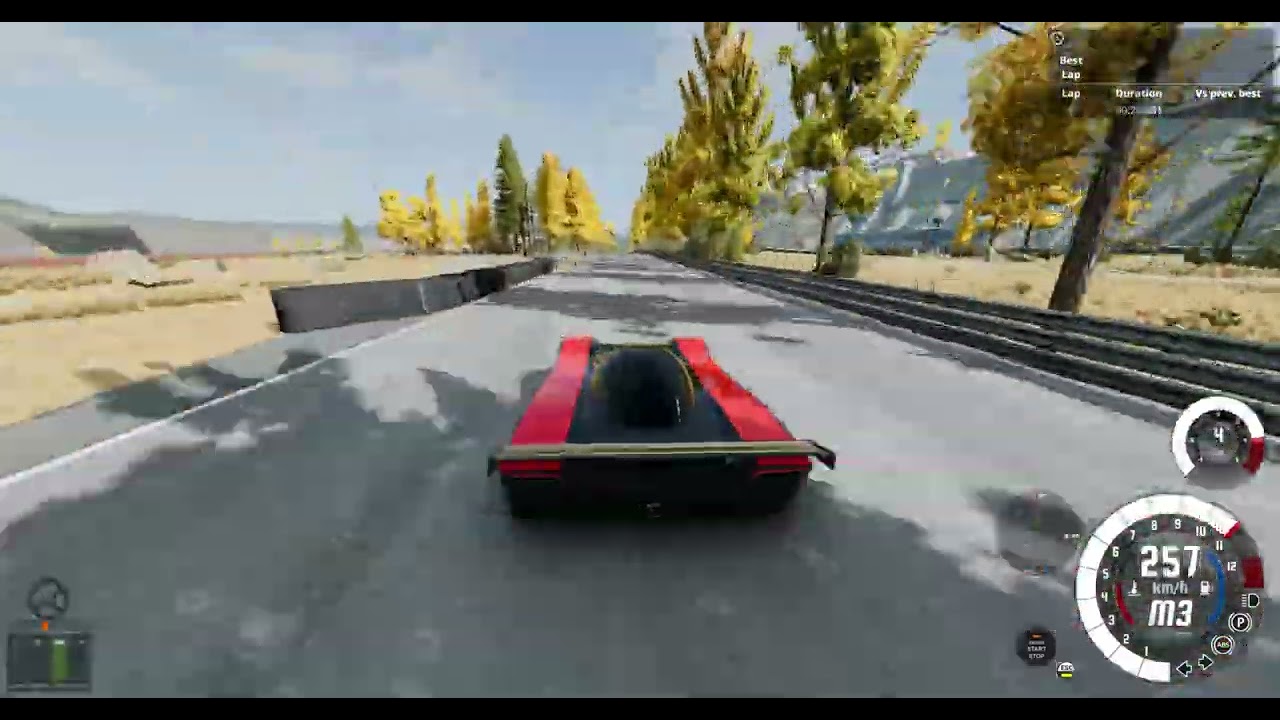 Automation Test Track BeamNG Record 