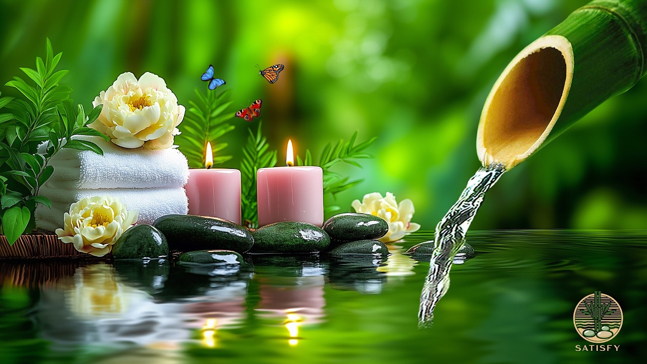Relaxing Music for Healing + Deep Sleep 🌿 Stress Relief, Meditation Music, Soothing Water Sounds