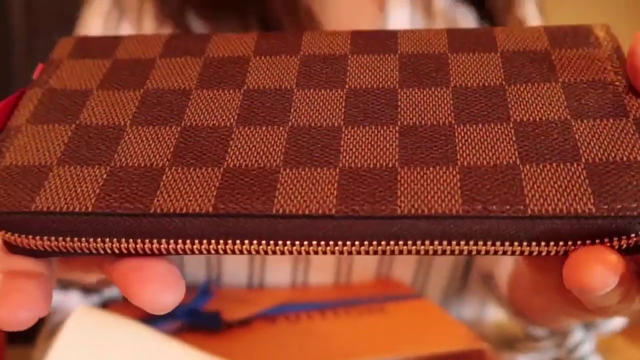 Louis Vuitton Clemence Wallet Unboxing 2020 - YouTube