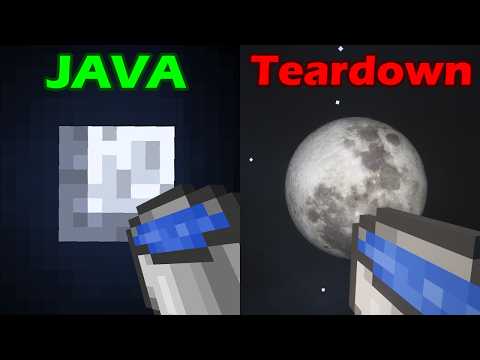 Minecraft Java vs Teardown be like: