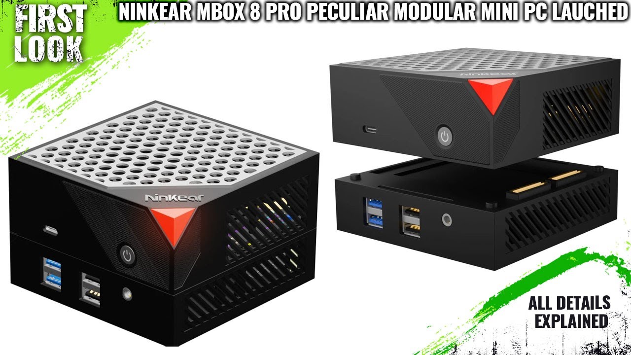 Ninkear MBOX 8 Pro Modular Mini PC Launched With AMD Ryzen 7