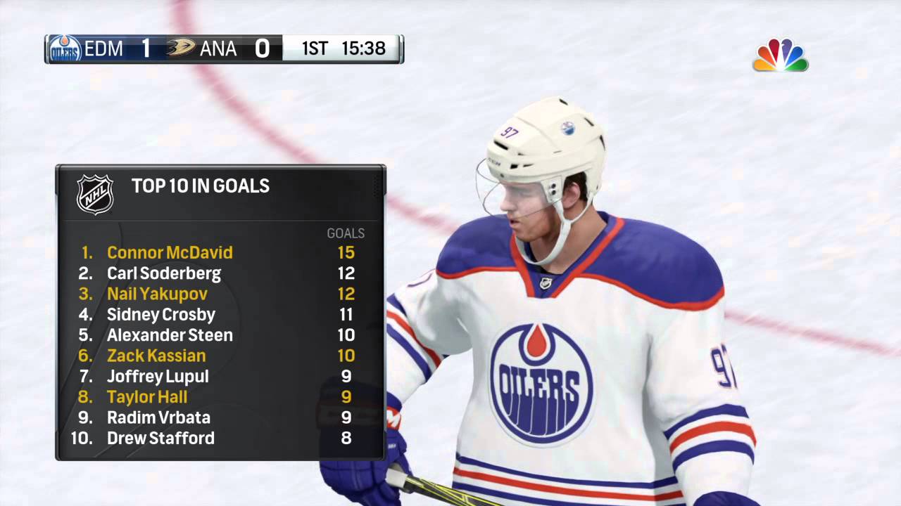 is connor mcdavid in nhl 16