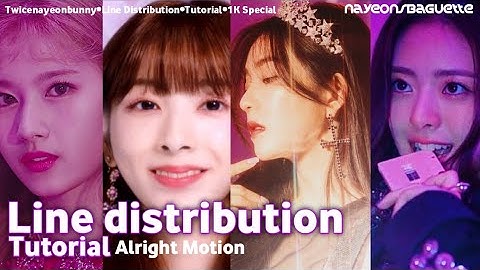 [Tutorial] How To make a Line distribution in Alight Motion| Layout, Timers, Bars+| 1k Special