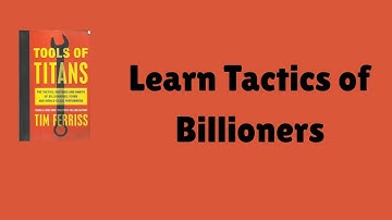 Unlock Tools of Titans  90 Seconds to Success