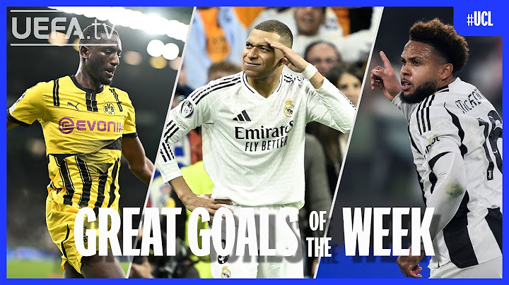 Mbappé HAT-TRICK! ⚽️⚽️⚽️ | Great Champions League Play-Off Goals