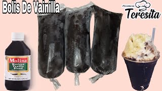 Bolis Tipo Raspado de Vainilla y Lecherita receta aquí #viral #bolis