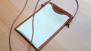 Make a mini shoulder bag. Free pattern#215