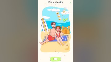 Delete Puzzle: Erase One Part 🔥Who is cheating? 🏄🏄‍♂️🏖️#shorts #youtubeshorts #youtube