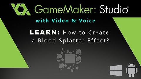 Game Maker Studio: How to Create a Blood Splatter Effect?