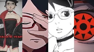 Sarada | Tiktok Compilation #naruto #boruto