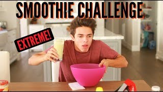 Gross Smoothie Challenge! | Brent Rivera